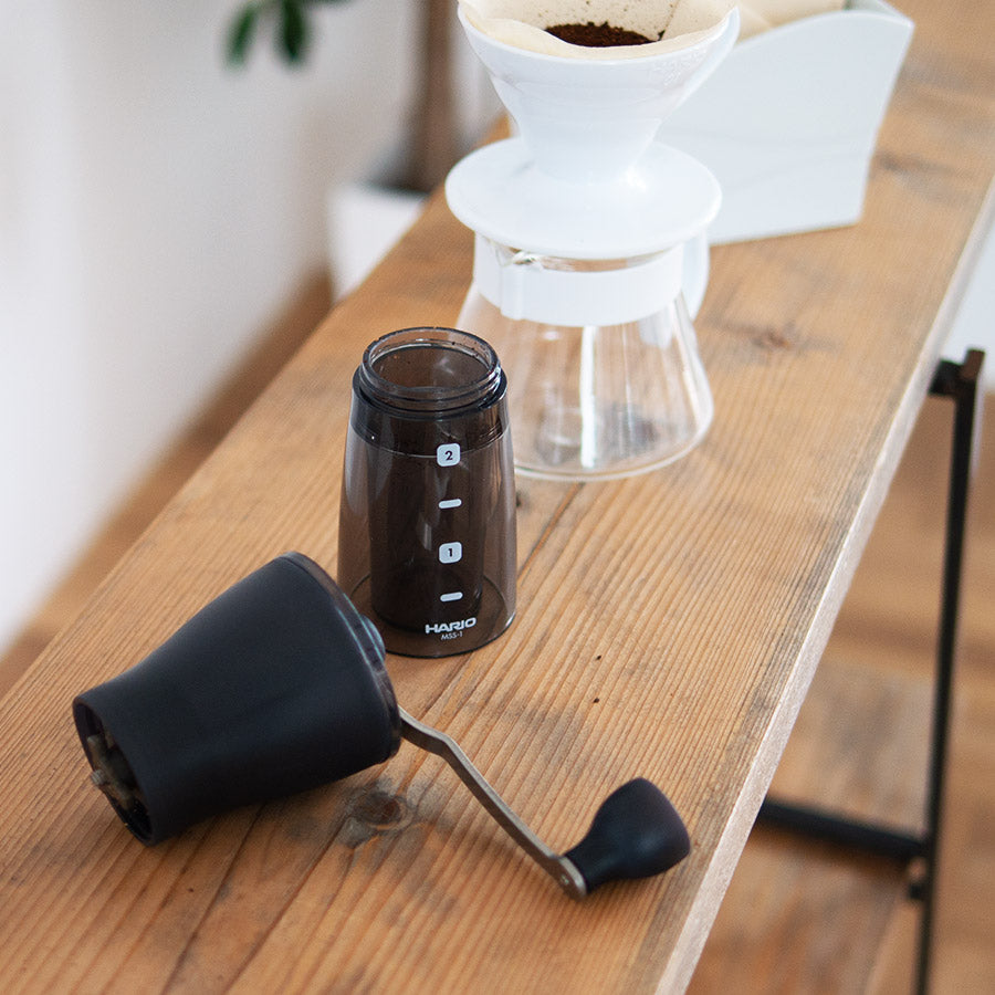 Hario Ceramic Coffee Mill Mini-Slim Plus