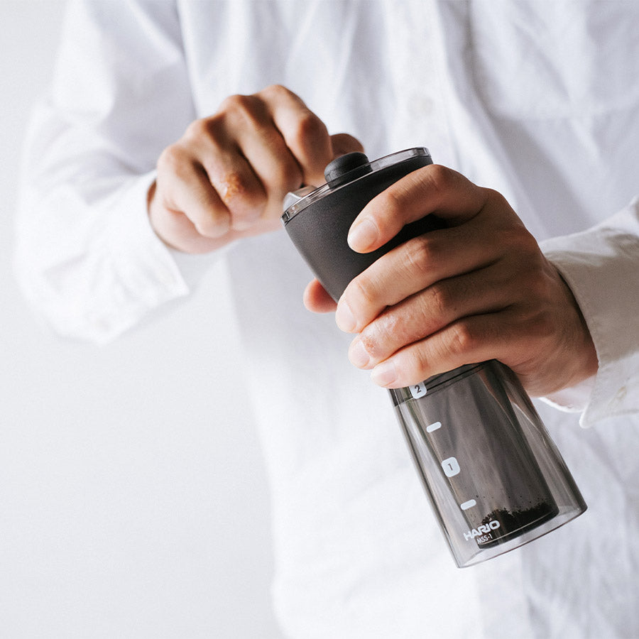 Hario Ceramic Coffee Mill Mini-Slim Plus