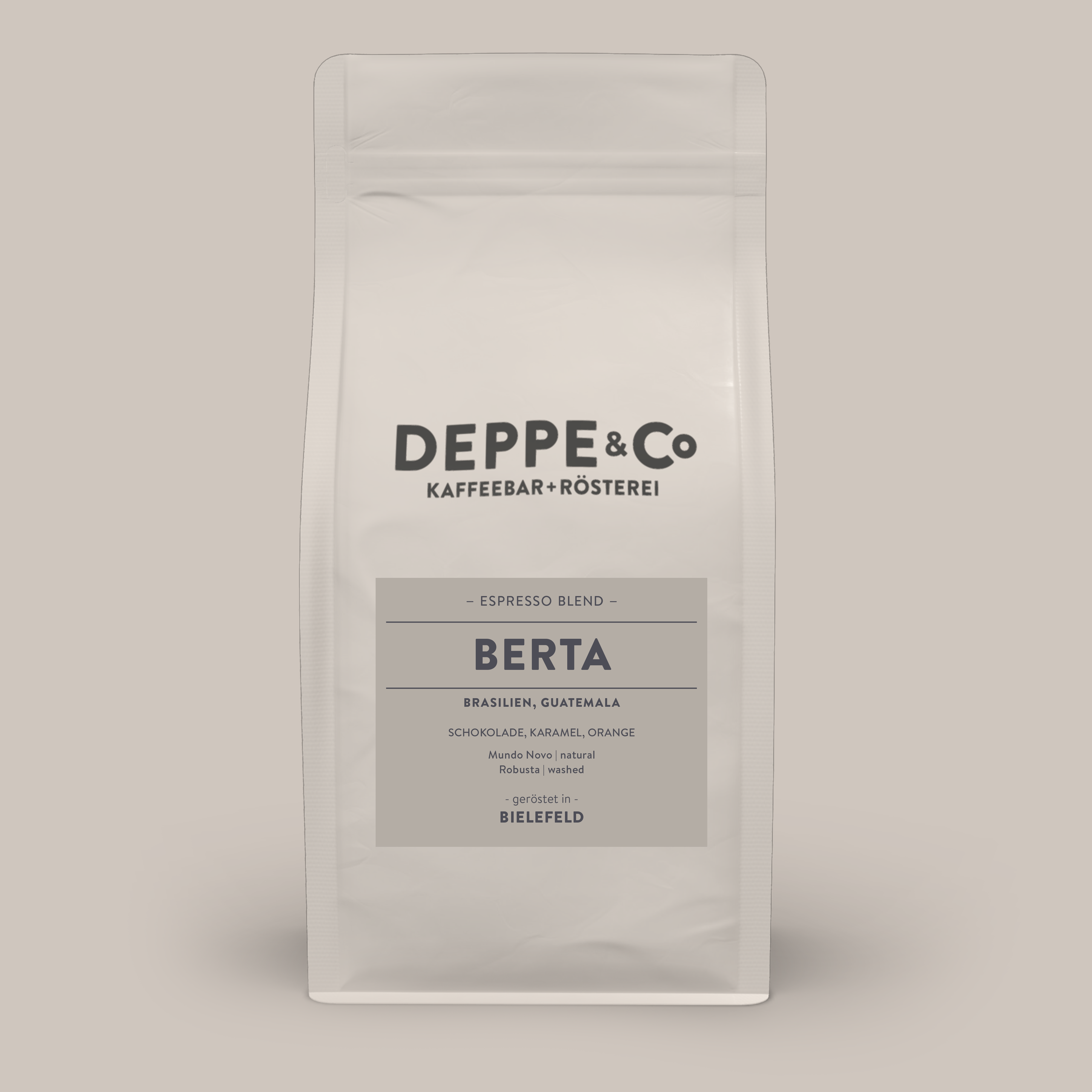 Berta - unser Espresso Houseblend