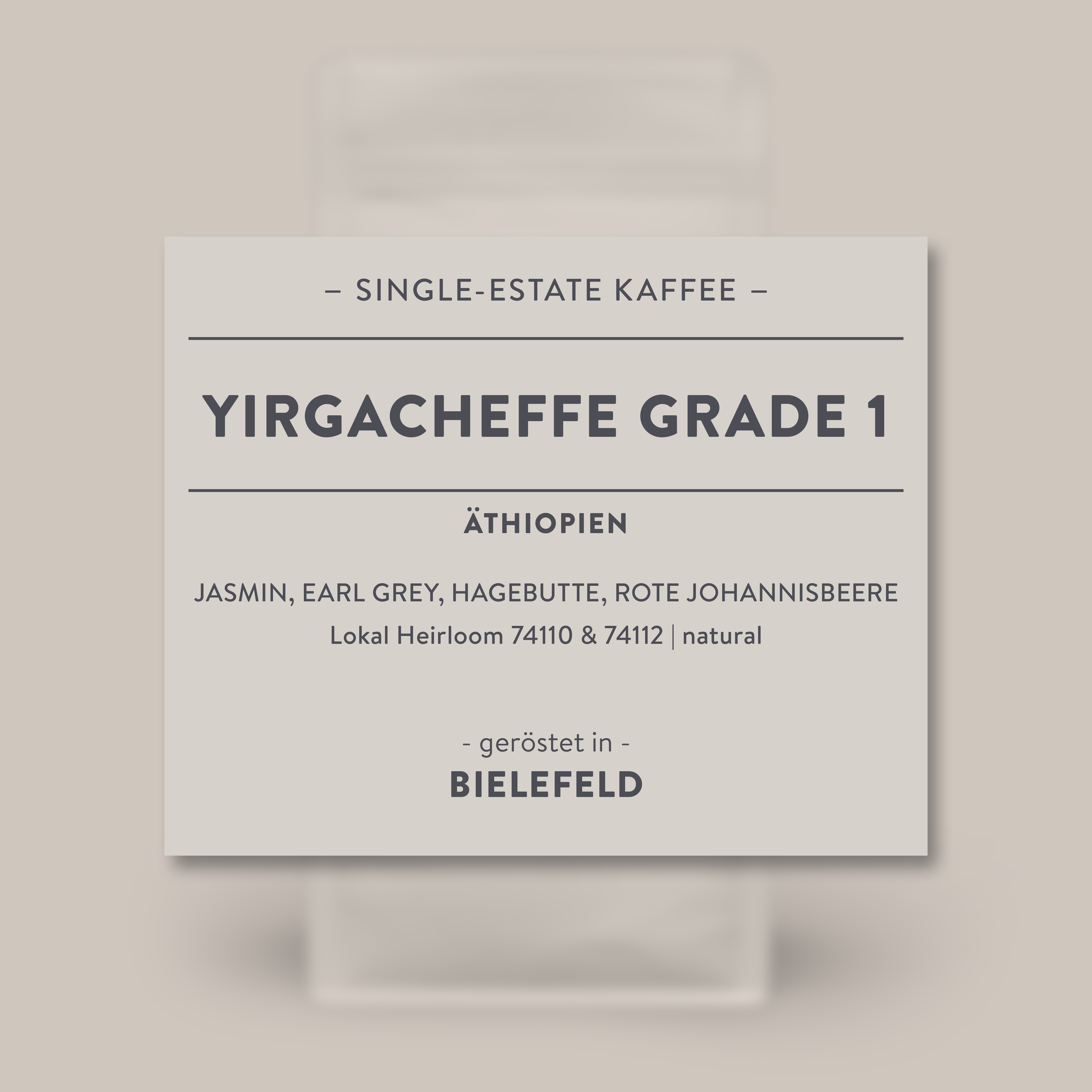 Yirgacheffe Grade 1