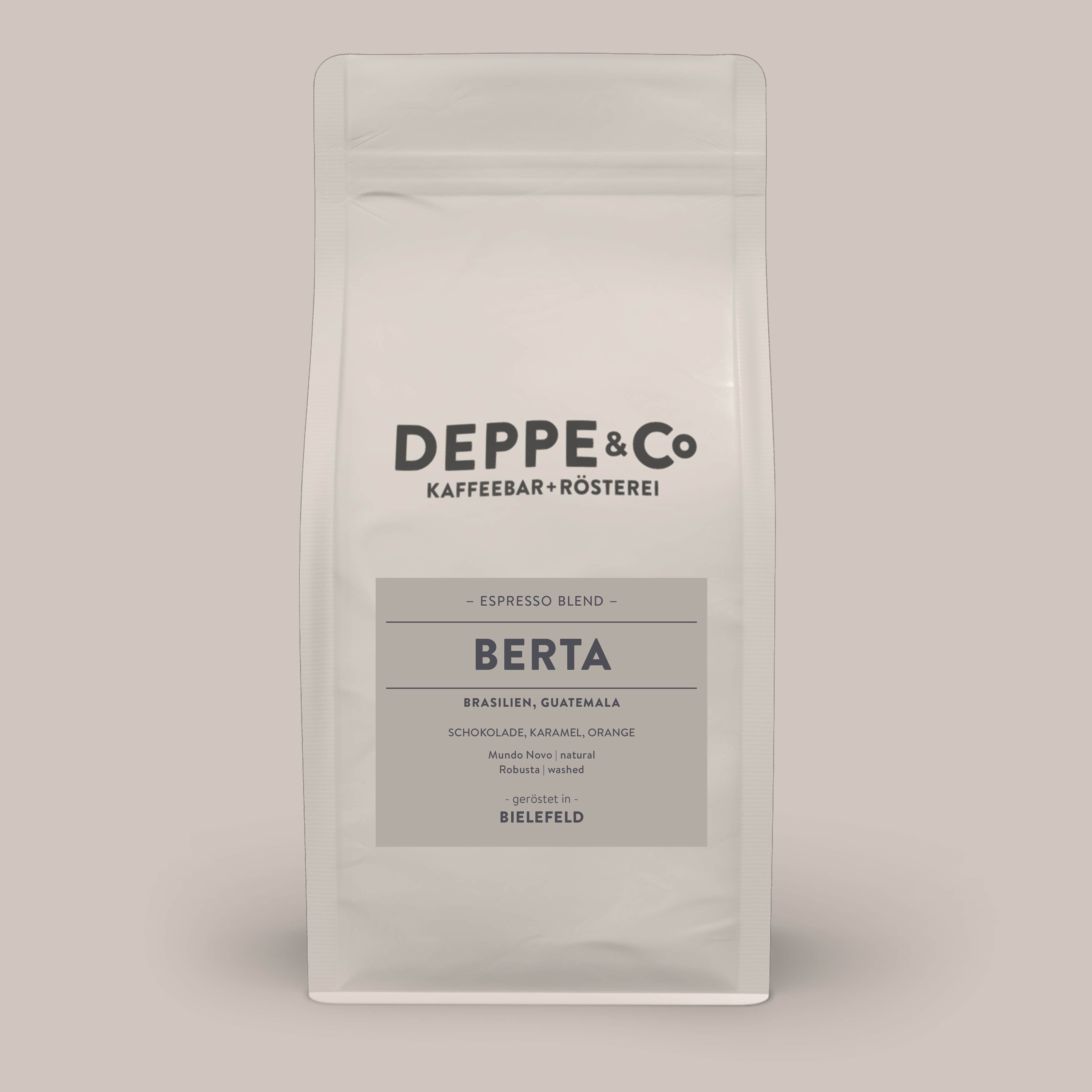 Berta -  unser Espresso Houseblend