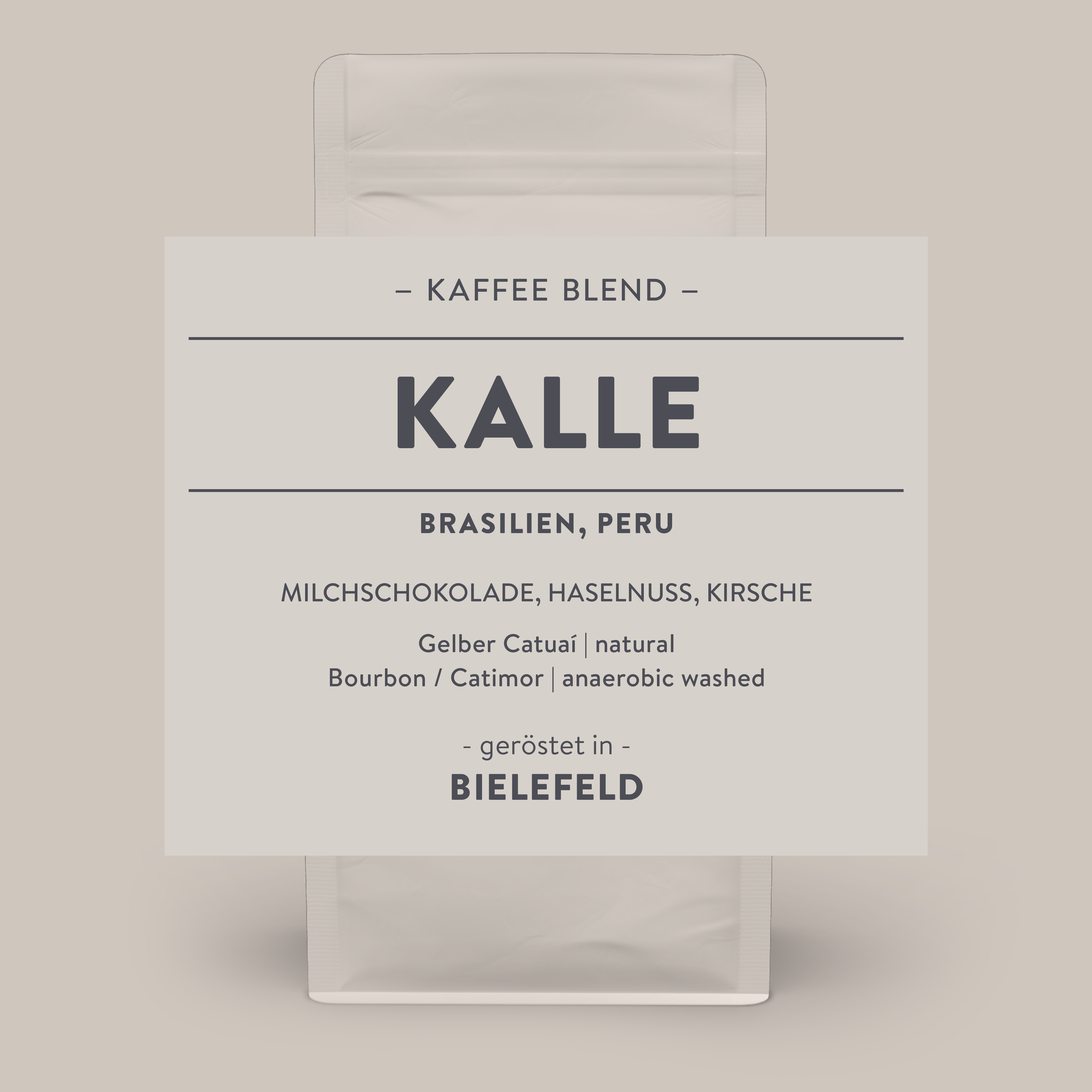 Kalle -  unser Kaffee Houseblend